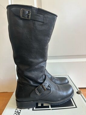 Frye Veronica Women’s Slouch Boot Black Extend Calf Black Size 8 77605